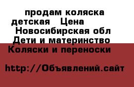 продам коляска детская › Цена ­ 5 500 - Новосибирская обл. Дети и материнство » Коляски и переноски   